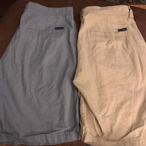 Lot of 2 COLUMBIA MENS SHORTS SIZE 34